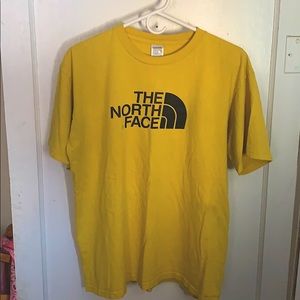 Yellow North Face T-Shirt